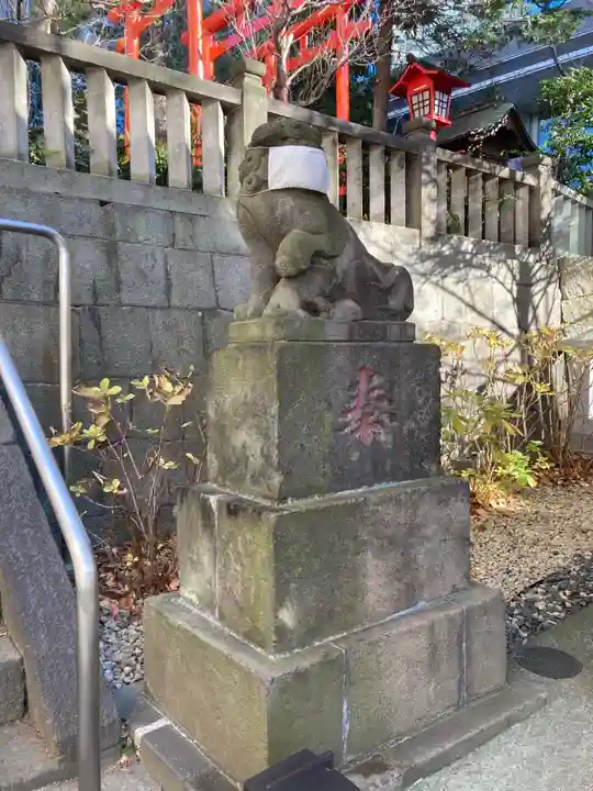 六本木天祖神社の狛犬