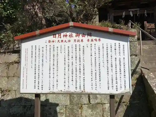 日月神社の歴史