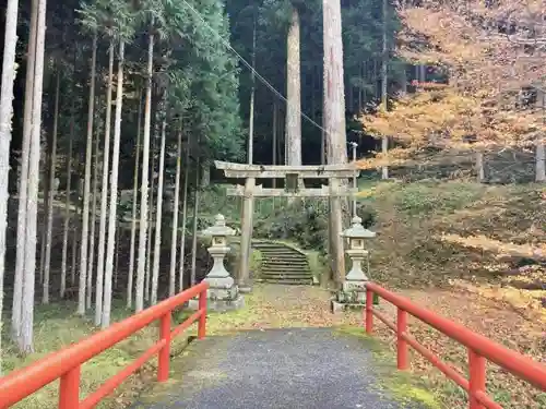 道風神社の鳥居