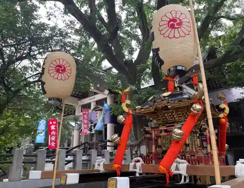 豊平神社のお祭り