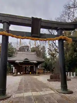 佐野赤城神社の鳥居