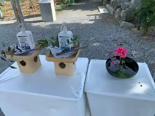 菖蒲神社の手水舎