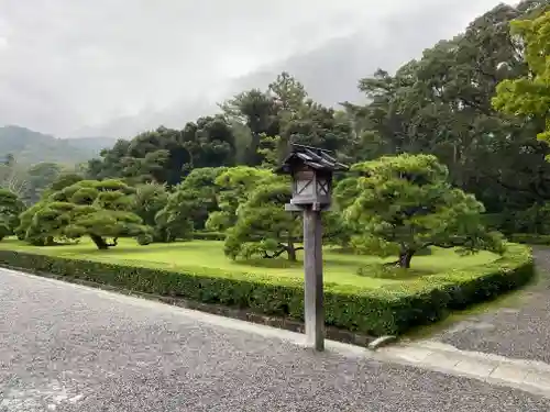 伊勢神宮内宮（皇大神宮）の庭園