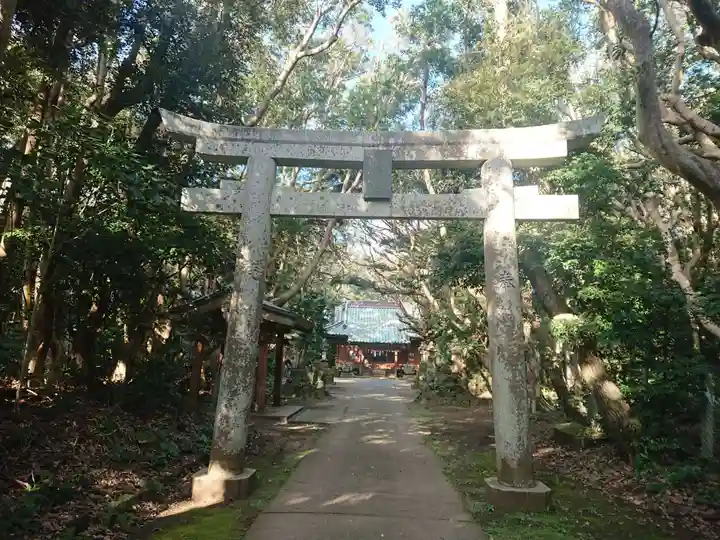 渡海神社の鳥居