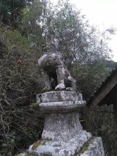 七所神社の狛犬