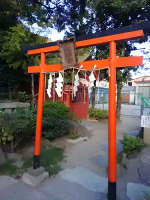 五方山熊野神社の鳥居
