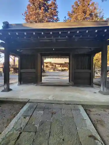 逸見神社の山門・神門