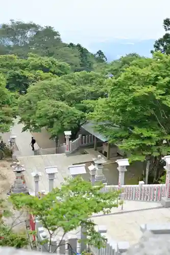 大山阿夫利神社の景色