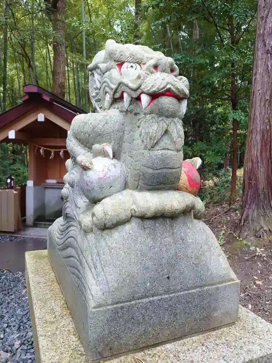 眞名井神社(籠神社奥宮)の狛犬