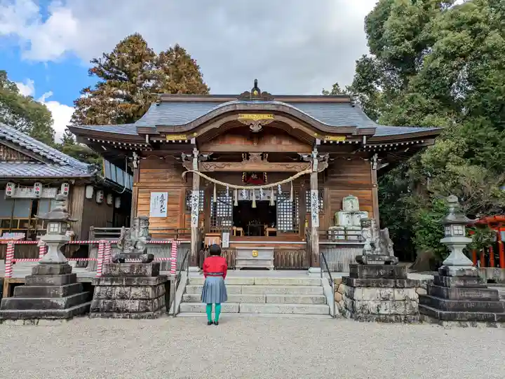 椿岸神社の本殿・本堂