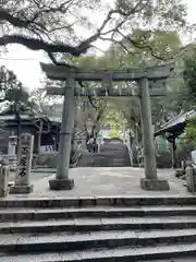 戸上神社の鳥居