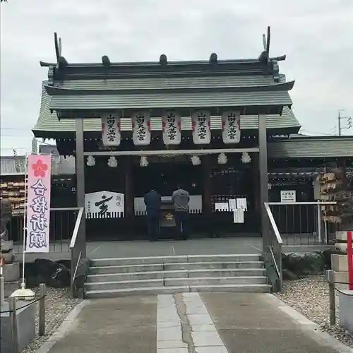 山田天満宮の本殿・本堂