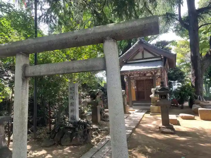 品川神社の鳥居