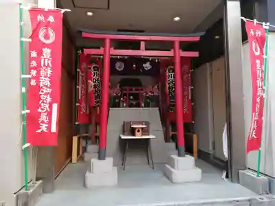 豊川稲荷東京別院御分社の鳥居