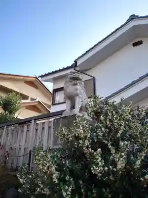 科野大宮社の狛犬