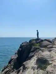 照島神社の景色