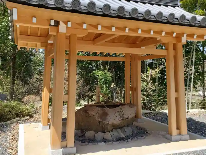 鏑射寺の手水舎