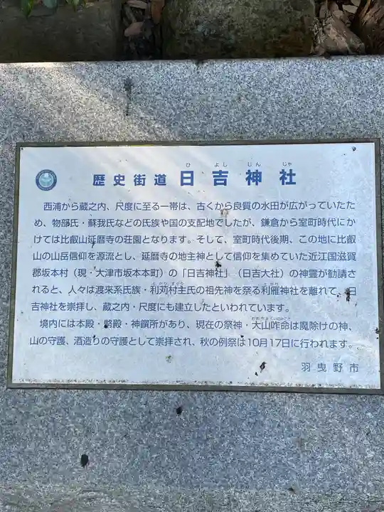 日吉神社の歴史