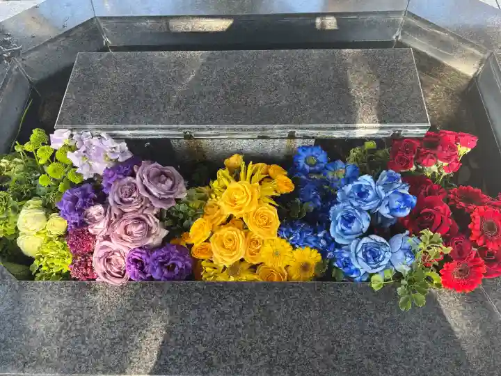 新琴似神社の手水舎