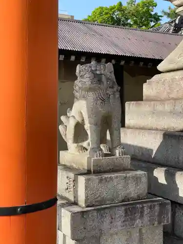 下御霊神社の狛犬