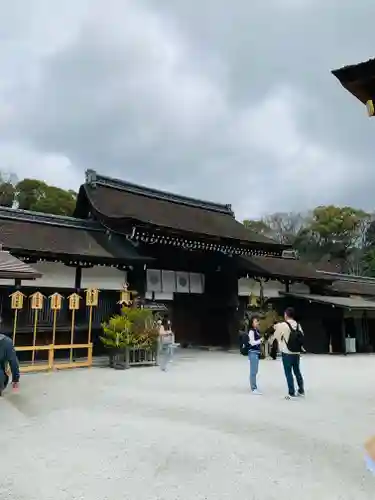 賀茂御祖神社（下鴨神社）の山門・神門