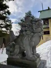 月寒神社の狛犬