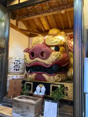 波除神社（波除稲荷神社）の狛犬