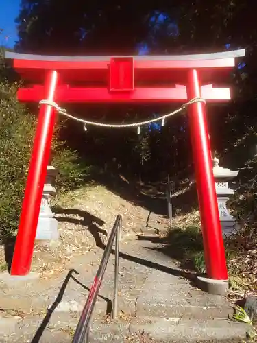 村山浅間神社の鳥居