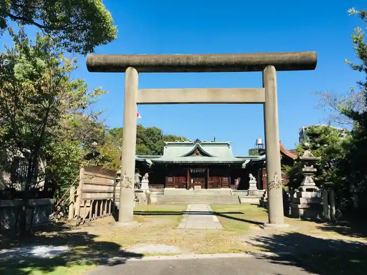 濃飛護國神社の鳥居