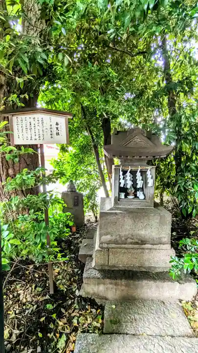 鎮守氷川神社の末社・摂社