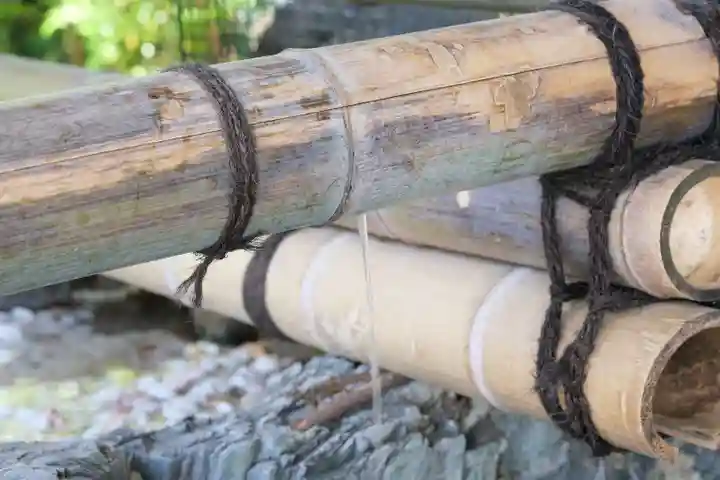 和泉國一之宮 大鳥大社の手水舎