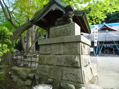 温泉神社〜いわき湯本温泉〜の狛犬
