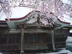 糸沢　龍福寺の本殿