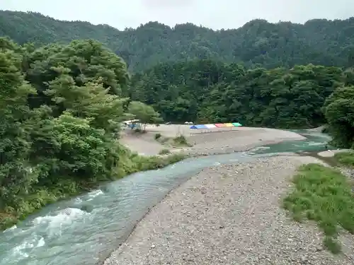 大戸里神社の景色