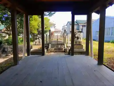 八幡社跡地の本殿・本堂