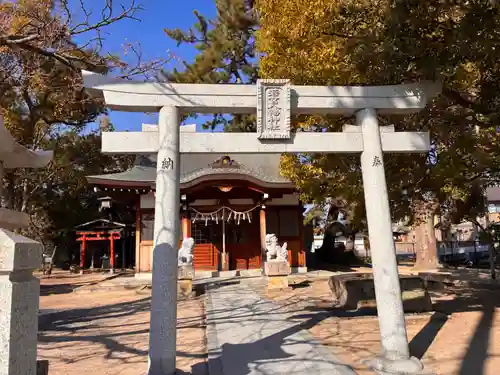 若宮八幡神社の鳥居