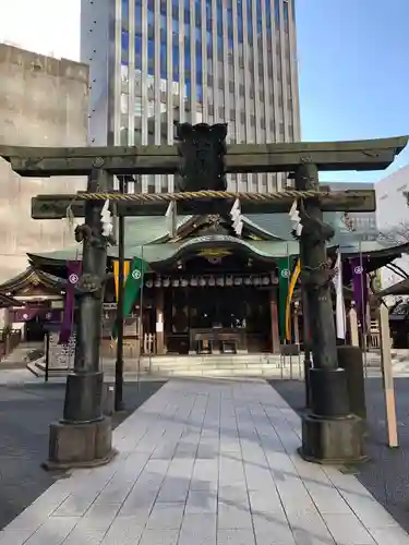 虎ノ門金刀比羅宮の鳥居