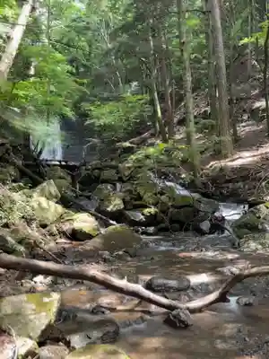母の白滝神社(山梨県)