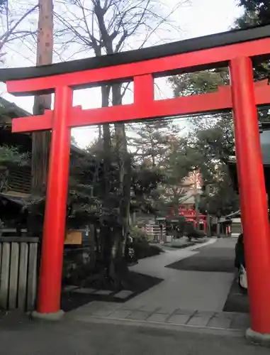 井草八幡宮の鳥居