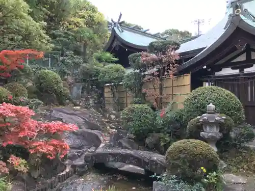 比治山神社の庭園