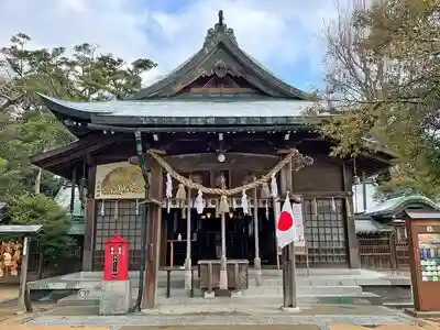 忌宮神社の本殿