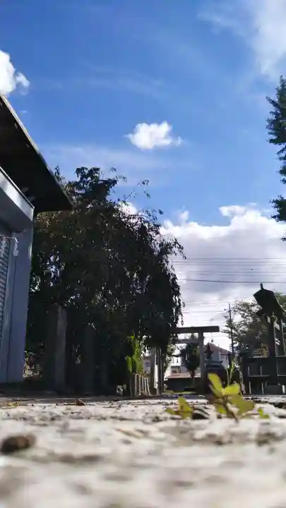 諏訪神社の鳥居