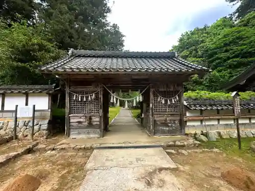 粟鹿神社の山門・神門