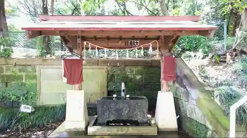 氷川神社の手水