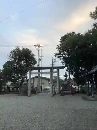 御井神社の鳥居