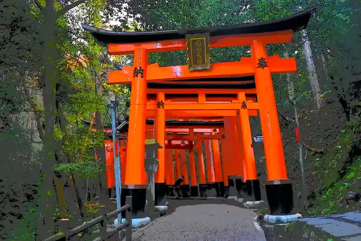 伏見稲荷大社の鳥居
