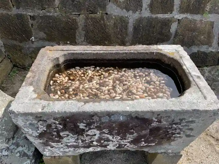 竜宮社の手水舎