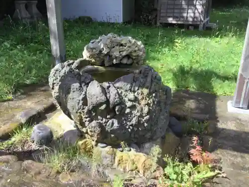 山上大神宮の手水