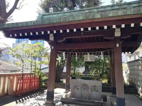 居木神社の手水舎