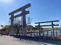息栖神社の鳥居
